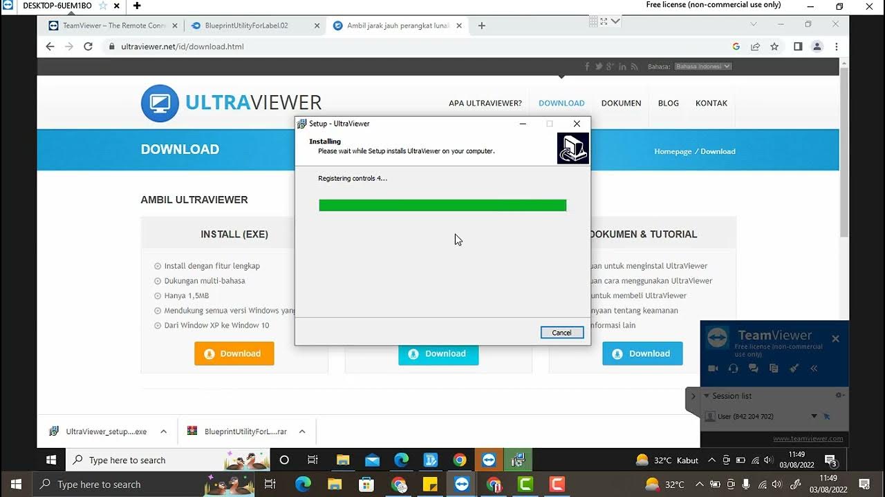 Cara Install Ultraviewer Youtube