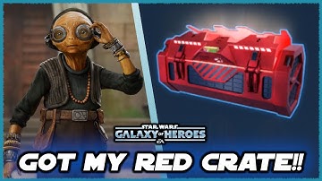 How I Got My Red Crate in Maz Kanata