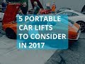 5 Portable Car Lifts to Retire the Jack and Stands