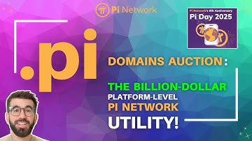 .pi Domains Auction LIVE! Billion-Dollar Utility That Will Change Pi Network FOREVER! 😱