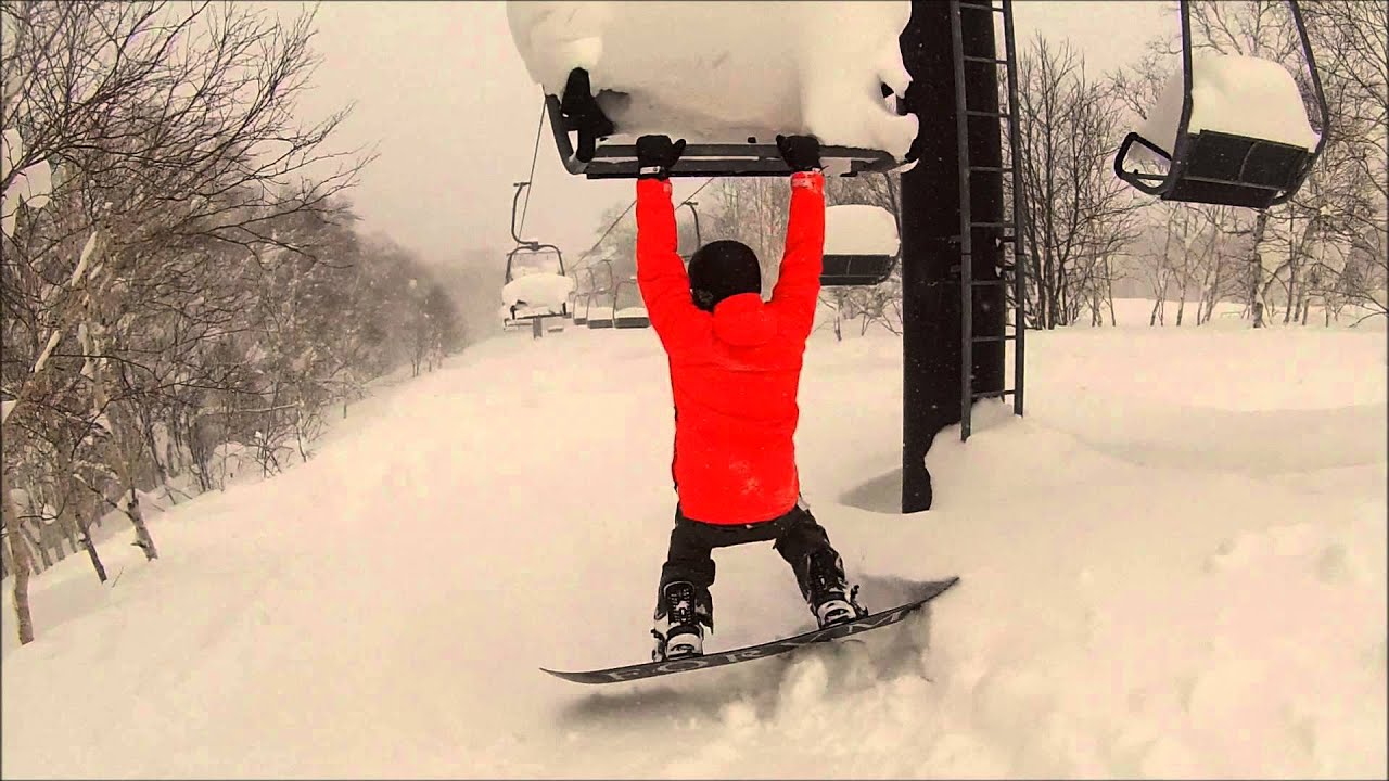 Niseko Backcountry Snowboarding 2014. Zyws in Japan. YouTube