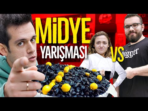 EEEEN ÇOK MİDYE YEME YARIŞMASI!