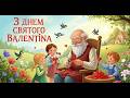 КАЗКА ПРО ДЕНЬ ВАЛЕНТИНА Ніжна казка для дітей українською Про любов дружбу і тепле серце