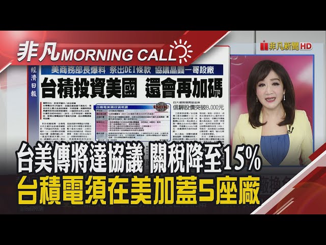 Fed前主席們批川普介入Fed獨立性 傳美降稅換擴產 台積ADR漲2% 美光:記憶體短缺至2
