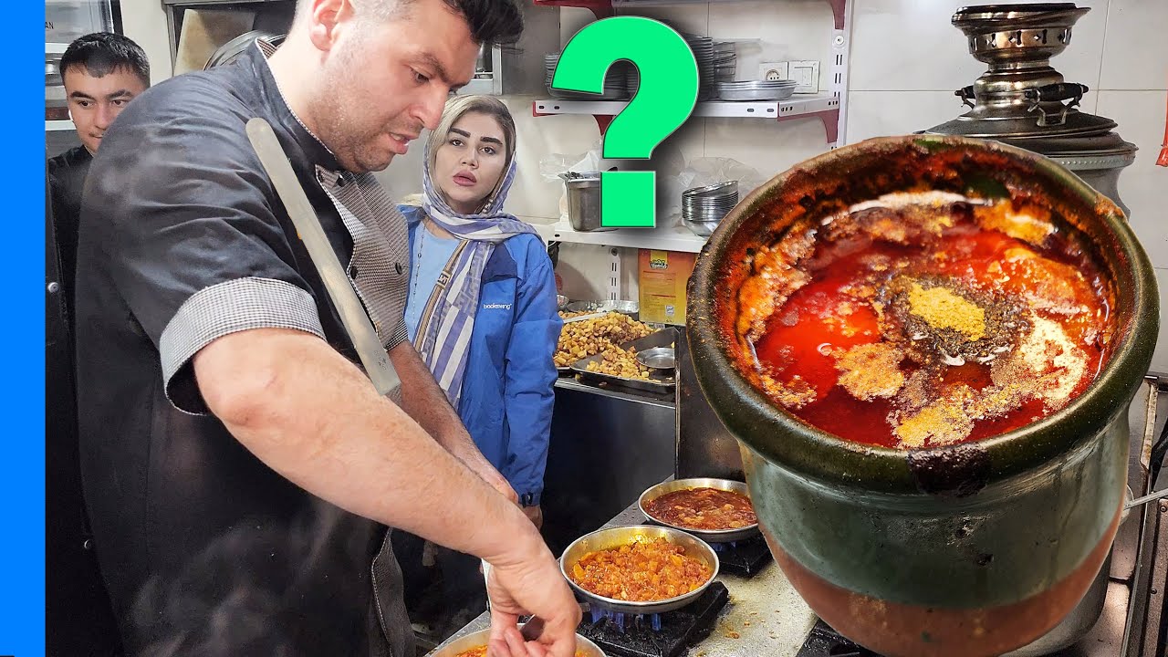 пятница 🤯 самый многолюдный ресторан Dizi в Тегеране, Иран