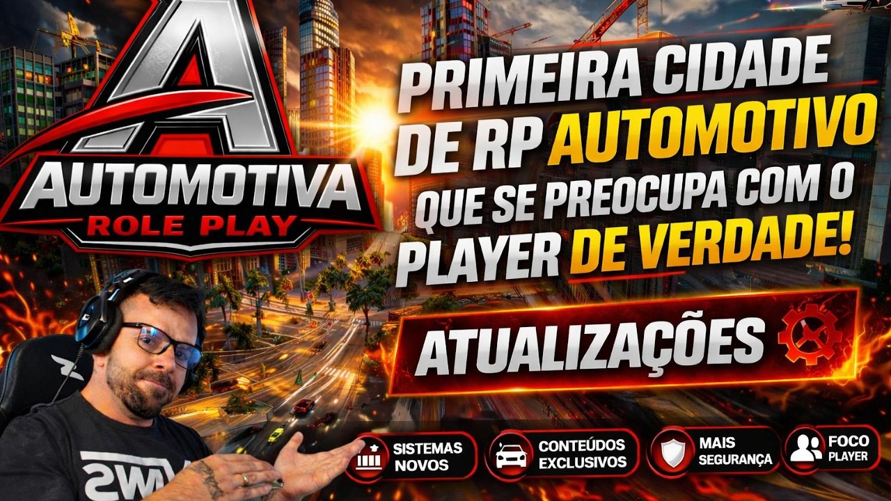 Primeira cidade Automotiva de Gta RP. Atualizações