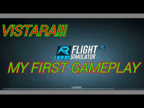#Vistara #Real flight simulator #my first gameplay by Tech youth gamers ...