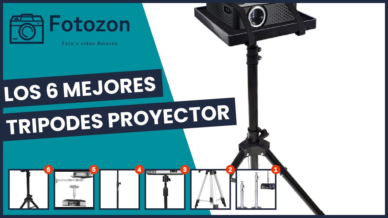 Los 6 mejores tripodes proyector 