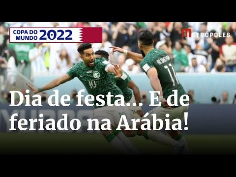 Arábia Saudita decreta feriado no país após vitória contra Argentina | Boletim da Copa 2º