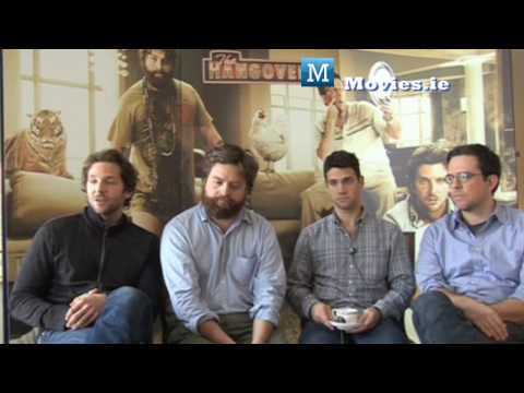 The Hangover - Cast Interviews, Bradley Cooper, Justin Bartha, Zacg Galifianakis Ed Helms