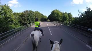 GoPro horse riding