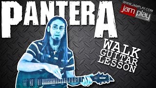 Pantera: Walk - Guitar Lesson Pantera: Walk - Guitar Lesson