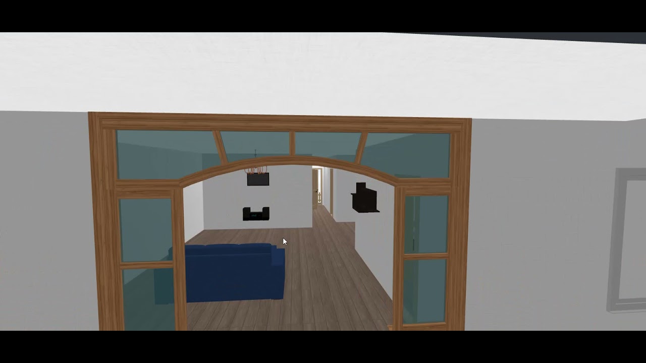 Akka Building 3D View Interior Plan - YouTube