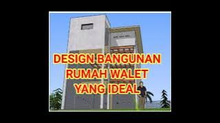 DESAIN GEDUNG/RUMAH WALET YANG IDEAL || BONUS SUARA INAP AKAU 2017