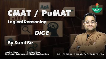 CMAT / PuMAT  Preparation Classes in Nepal - | Dice | Logical Reasoning by Sunil Sir