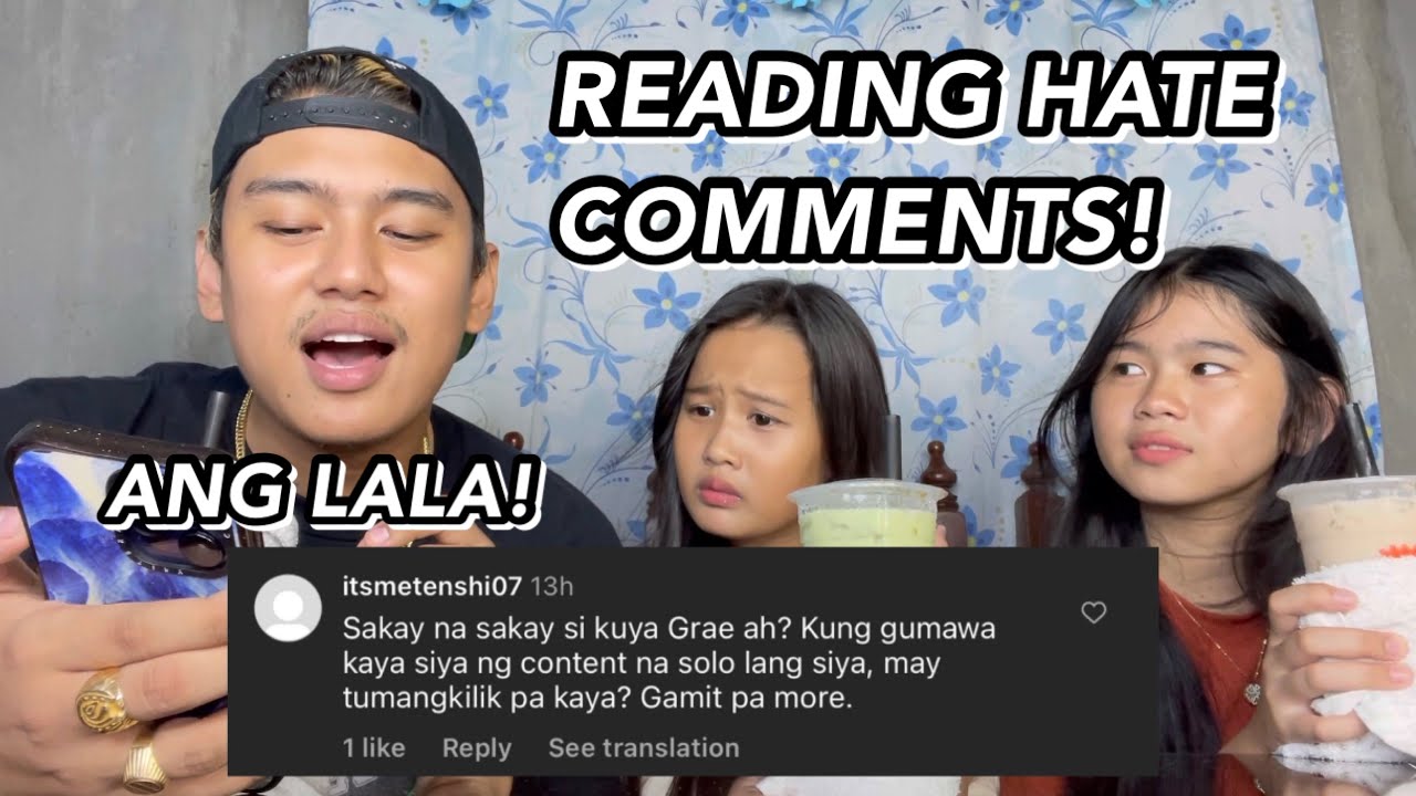 READING HATE COMMENTS! (GRABE KAYO!) | Grae and Chloe