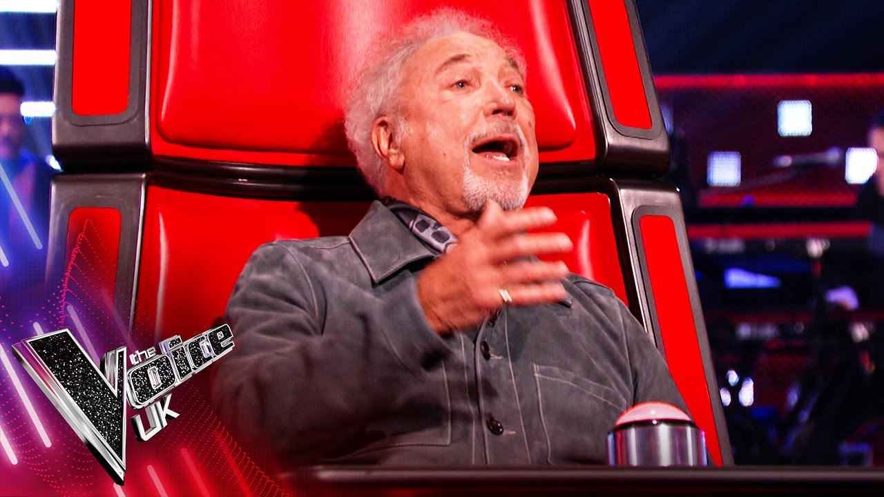 Sir Tom Jones With These Hands  Blind Auditions  The Voice UK 2021