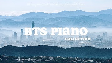 방탄소년단 피아노 모음3 • 광고없음 연속재생 • 잠잘때 공부할때 일할때 듣기좋은 광고없는 음악 (10시간)