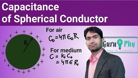 Capacitance of isolated Spherical Conductor, Physics Class 12, NCERT Chapter-02, Lecture-5.1