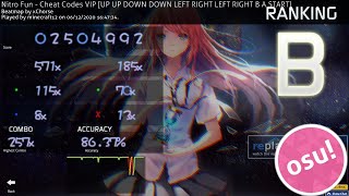 osu! | actual cool map (cheat codes VIP)