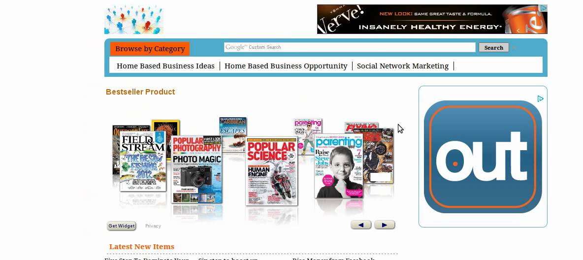 Simple Amazon Wordpress Theme Preview