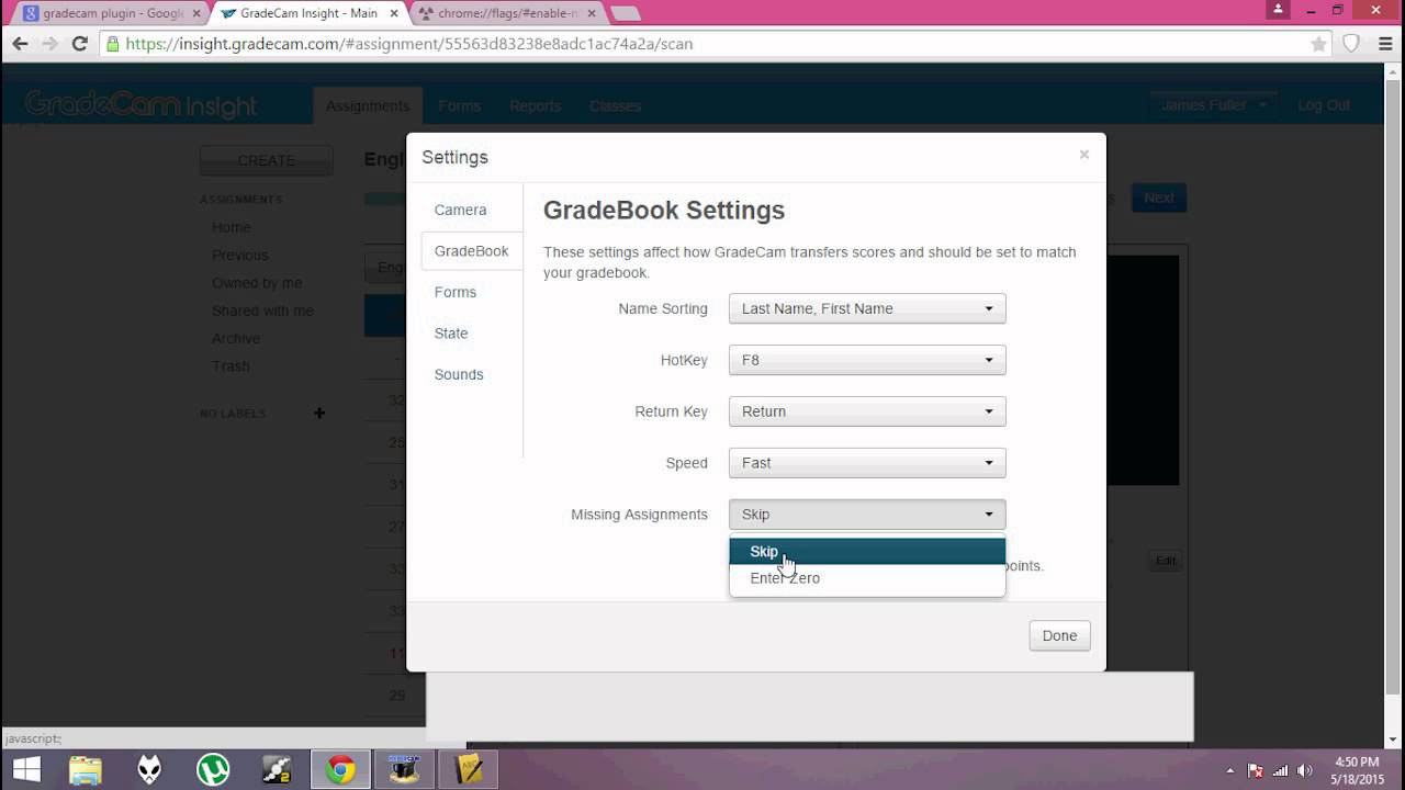 Gradecam to Powerteacher Transfer Tutorial YouTube