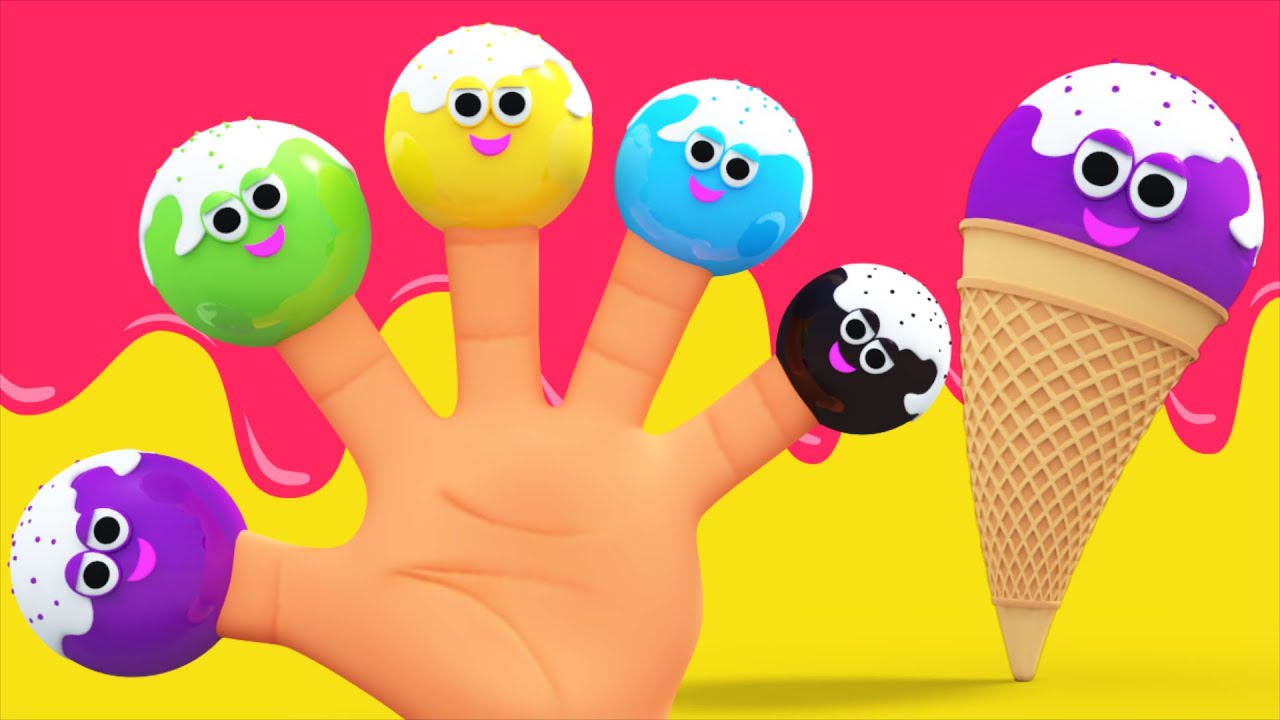 Ice Cream Finger Family Song Nursery Rhymes And Children's Song Kids tv