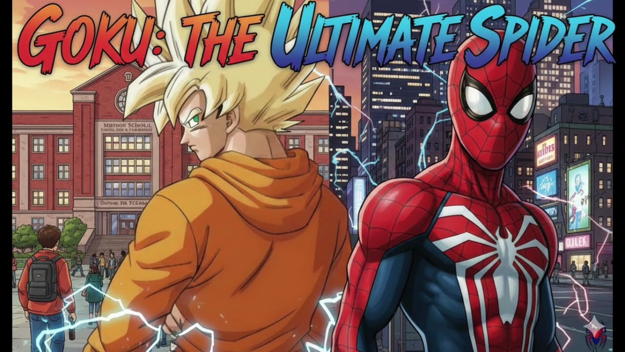 EL DESPERTAR DE UN NUEVO HEROE (GOKU SPIDERMAN) CAPÍTULO 3