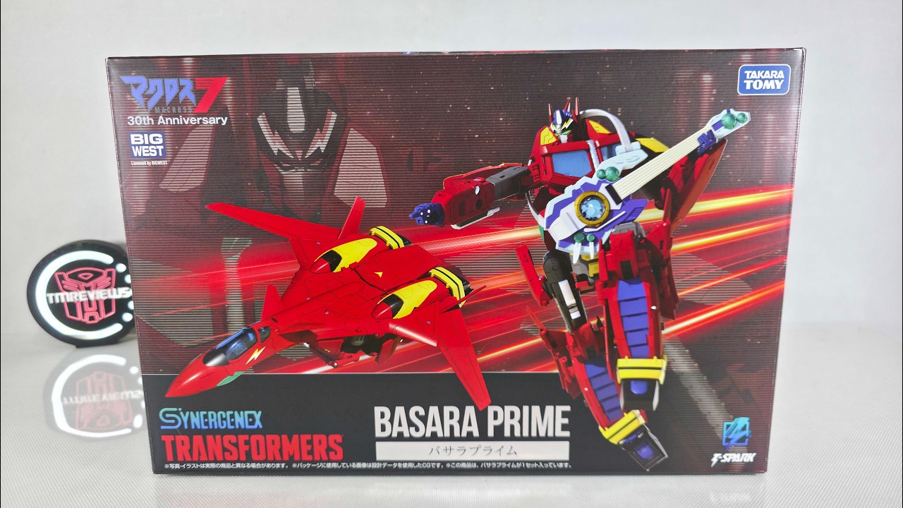 Unboxing: Takara Tomy Synergex Transformers x Macross Basara Prime