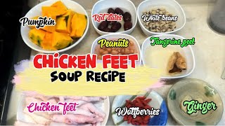 Chicken Feet Soup recipe | How To Cook Chicken Soup Chinese Style | #chickenfeet #souprecipe #ofwhk