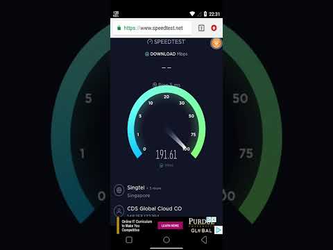 ookla wifi speed test
