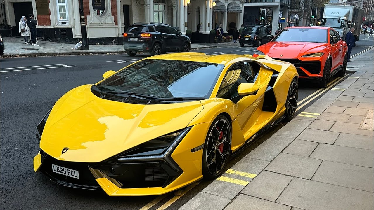 Supercars in London November 2025