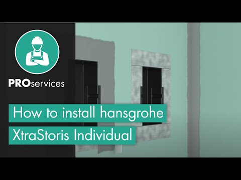 How to install hansgrohe XtraStoris Individual