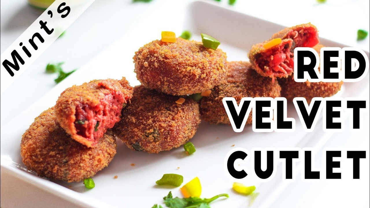 Red Velvet Cutlet Recipe - Cutlet Recipe In Hindi | MintsRecipes