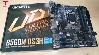 B560M DS3H Ultra Durable Gigabyte Motherboard with Direct 6+2 Phases Digital VRM | Tech Land