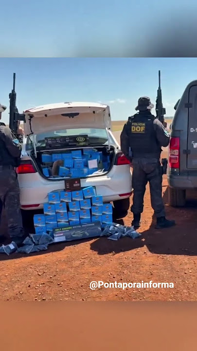 #tiaopradoedoranunespodcast Policiais apreendem veículos com mais de R$ 600 mil em produtos ilegais