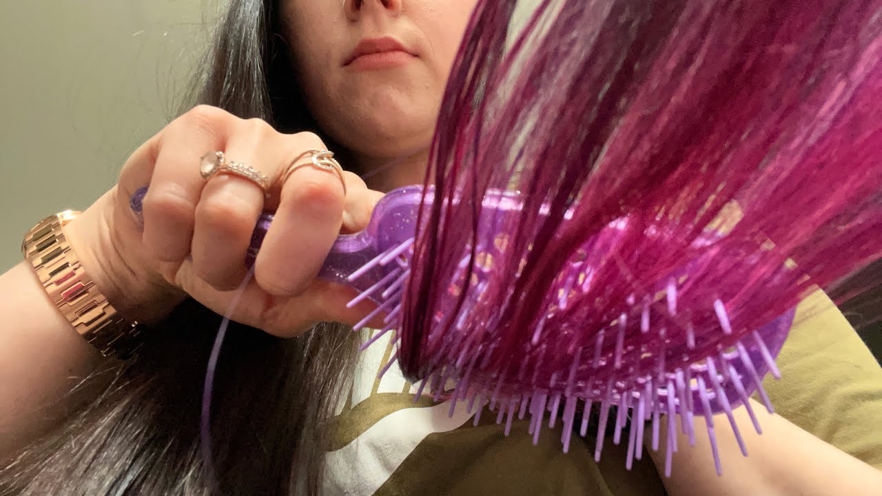 Lofi ASMR Hair Play | Brushing, Combing, Clipping, Spraying (Old School ASMR Sounds!)