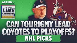 Can André Tourigny & Arizona Coyotes Make NHL Playoffs? NHL Picks & Predictions | Line Change! screenshot 5