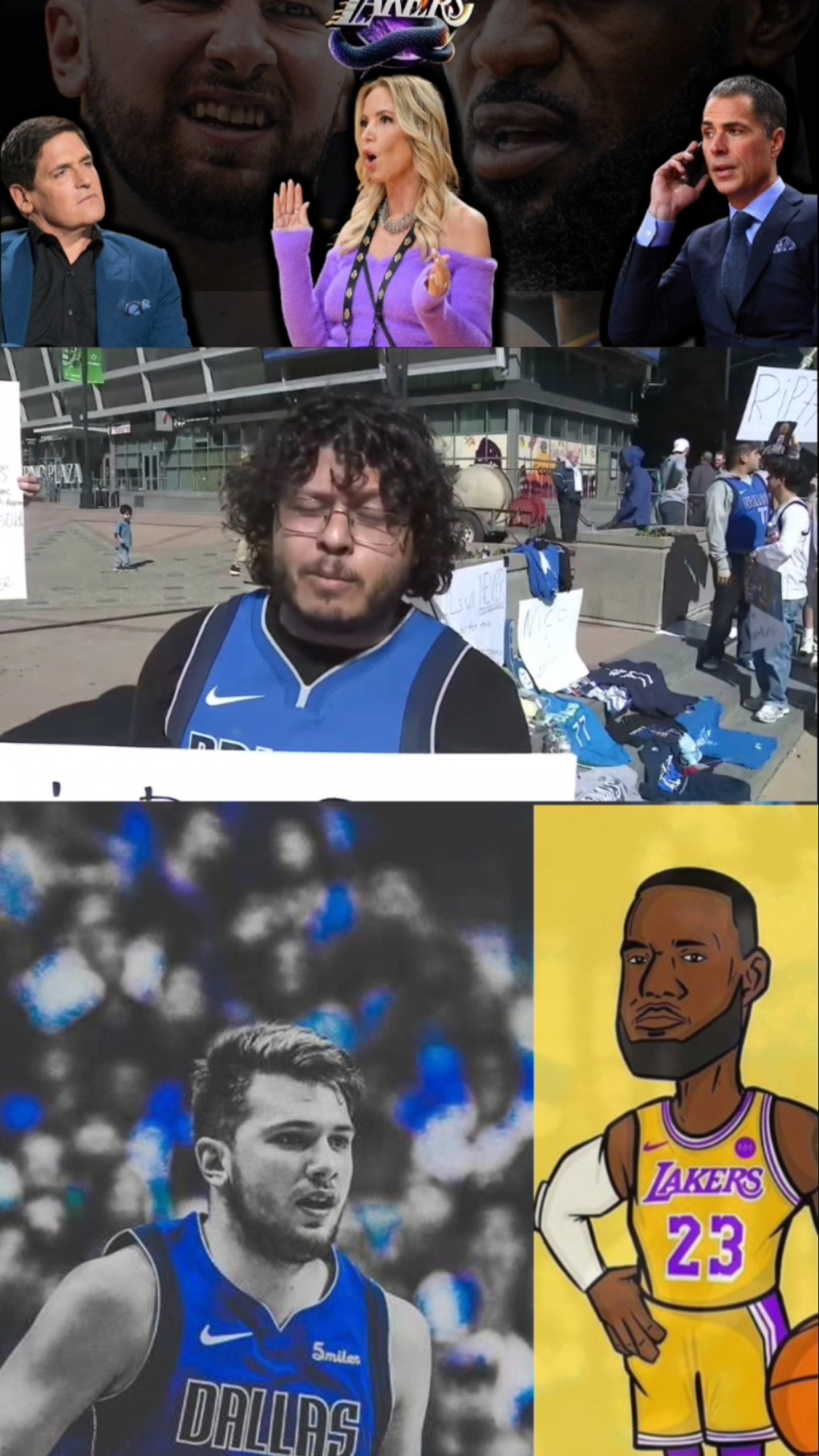 FANS REACT: LUKA \u0026 LEBRON IS UP NEXT #nba ##lakers #dallasmavs #lukadoncic #lebronjames