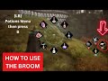 Hogwarts legacy how to usesummon the broom