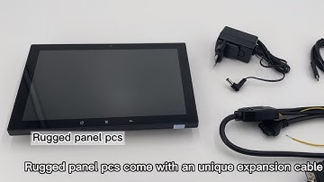 10.1 inch Android 9.0 Industrial rugged Panel PC touch screen with 1000nits brightness