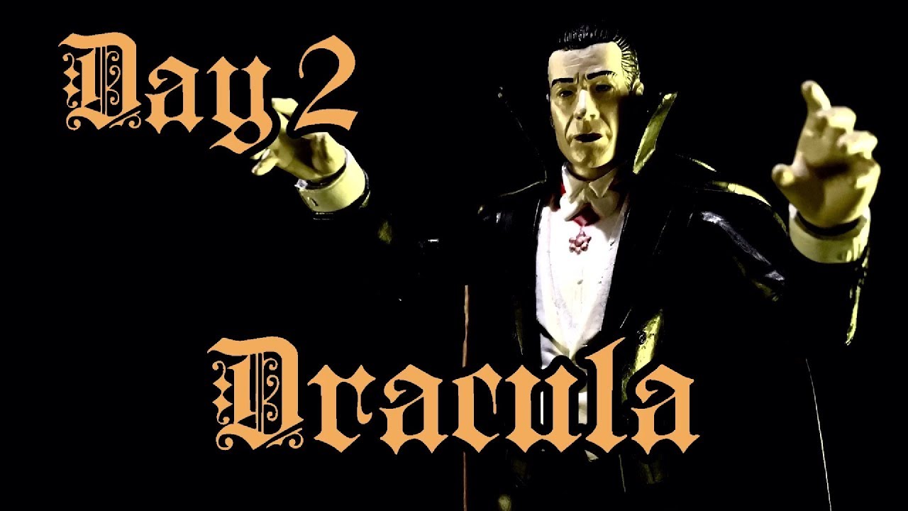 31 DAYS OF HALLOWEEN Day 2 Toy Island Universal Monsters Dracula Review YouTube