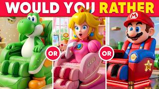 SUPER MARIO GALAXY and Their Dream Massage Chair | Bowser, Mario, Peach Movie Quiz