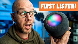HomePod 2023 review - hearing it for the FIRST TIME!