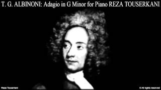 Video thumbnail of "ALBINONI Adagio in G minor for Piano"