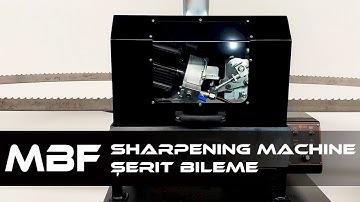 Band Saw Sharpening Machine │ Şerit Testere Bileme Makinesi │ FORM MACHINE
