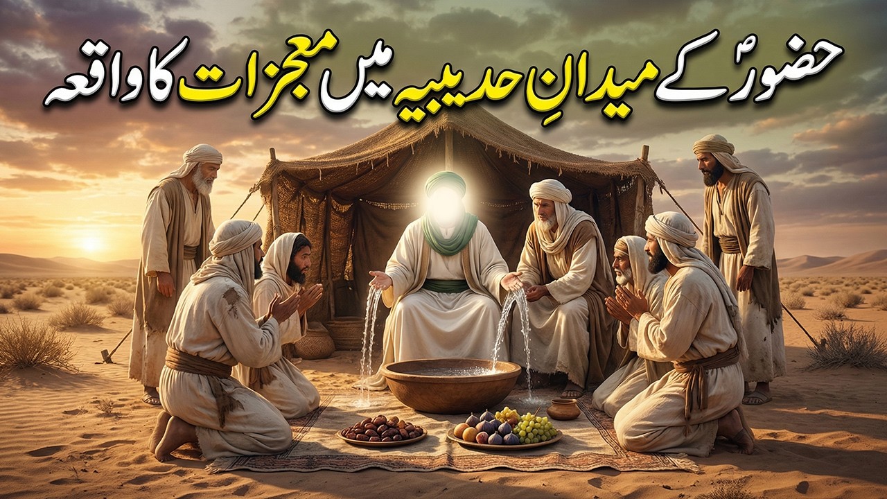 Hazoor saw Ke Medaan Hudabiya Mein Maujzaat Ka Waqiya | Seerat Un Nabi Part-74 | Islamic LifeCycle