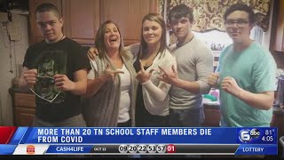 More than 20 TN school staff members dead due to COVID