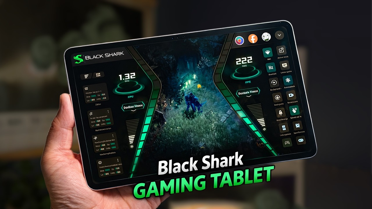 Этот игровой планшет Black Shark — настоящий монстр? | Первый взгляд