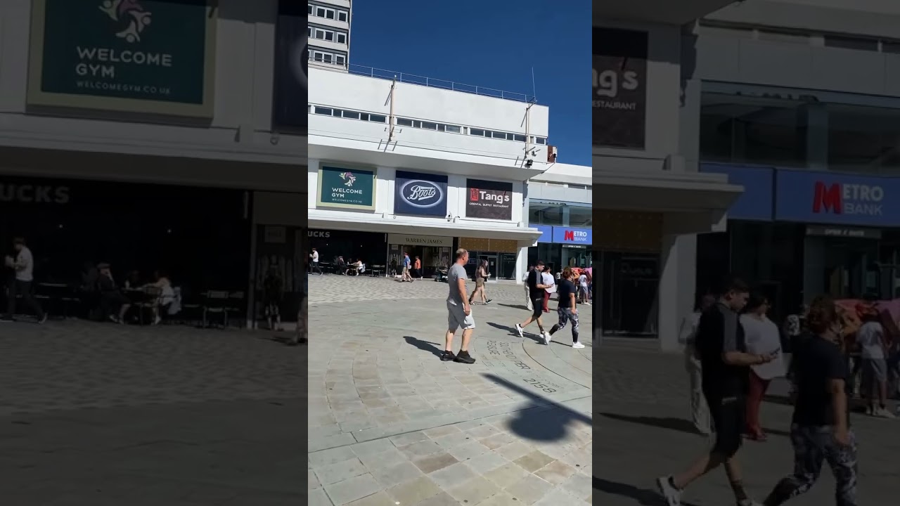 Southend-On-Sea City Centre Essex England